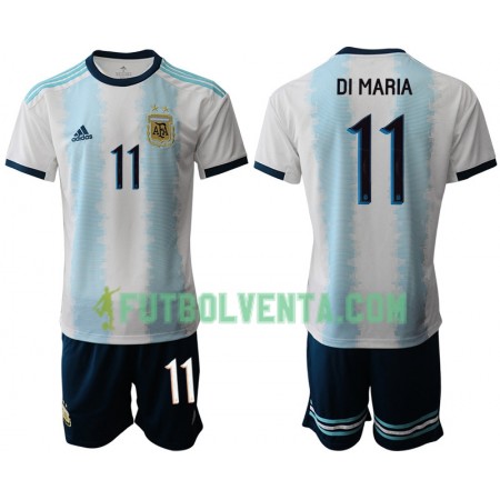 Camiseta de fútbol Argentina DI MARIA 11 Niños 1ª equipación Copa América 2019